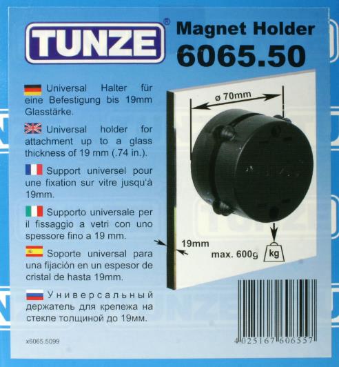 Tunze Magnet Halter bis 20 mm Glasstärke (6065.520)