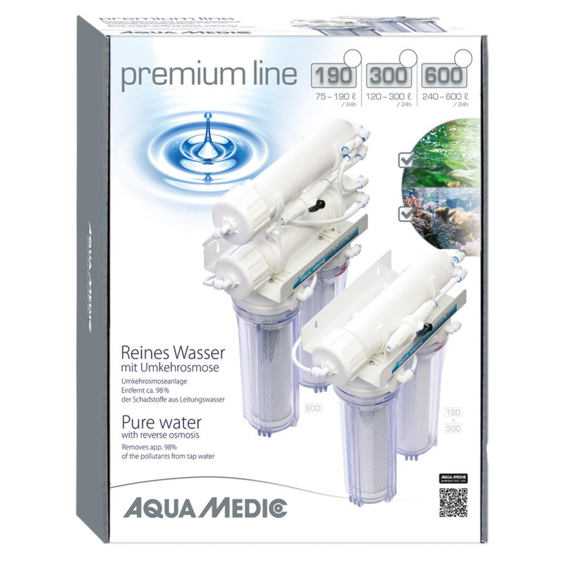 Aqua Medic premium line 300 Umkehrosmoseanlage (max. 300 l/Tag)