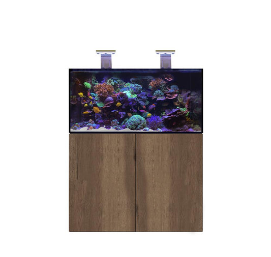 D-D AQUA-Pro Reef 1200 Tobacco Oak 120x60x56cm Aquariumsystem mit Holzschrank