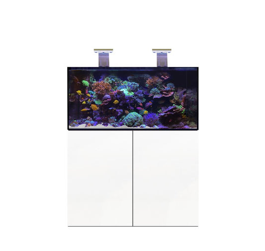 D-D AQUA-Pro Reef 1200 White Gloss 120x60x56cm Aquariumsystem mit Holzschrank