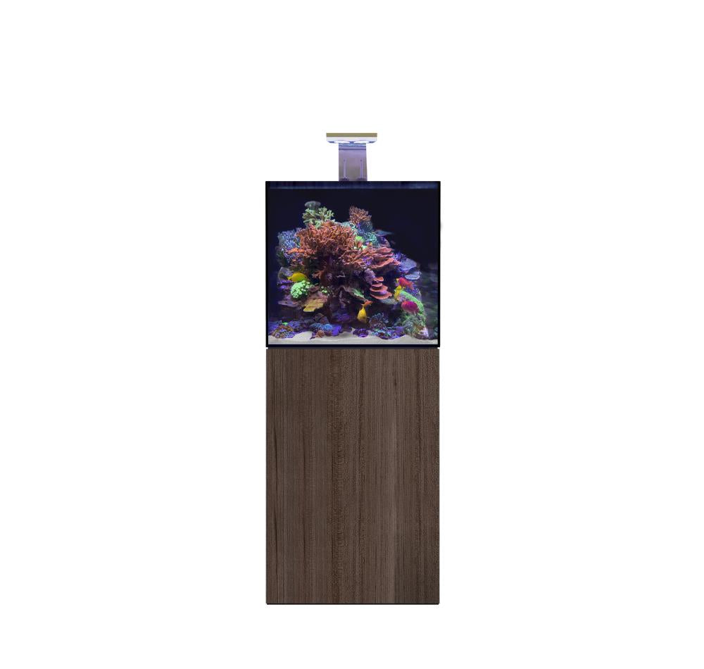 D-D AQUA-Pro Reef 600 Cube Japanese Pear Gloss 60x60x60cm Aquariumsystem mit Holzschrank