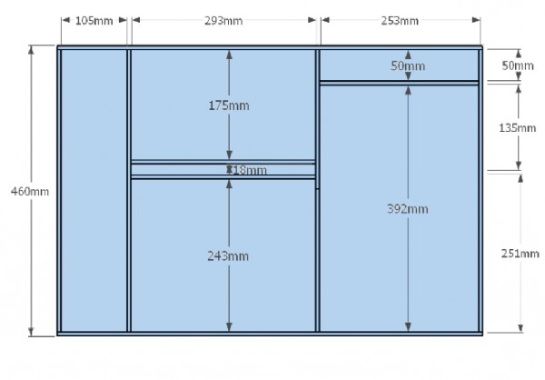 D-D Reef-Pro 900 Black Gloss Aquariumsystem 90x60x46cm