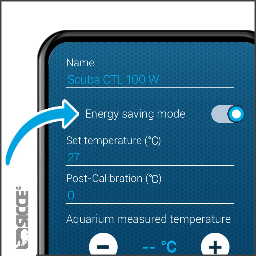 Sicce Scuba Contactless Regelheizer Heizstab 50 W