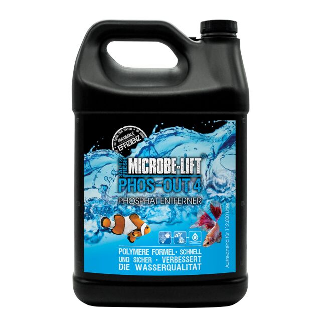 Microbe-Lift Phos-Out 4 flüssiger Phosphatentferner 3,79 Liter