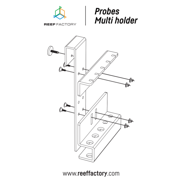 Reef Factory Probes Multi holder Multisondenhalterung