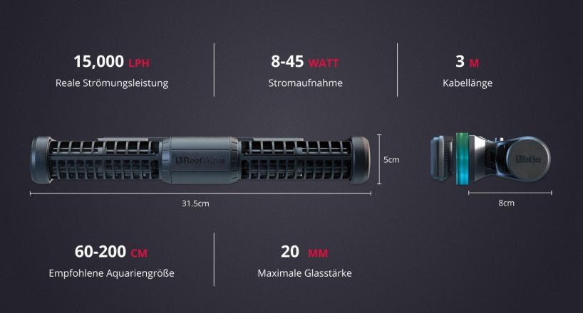 Red Sea ReefWave 45 Strömungspumpe (max. 15000 l/h) (R35220)