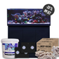 D-D Reef-Pro 1200 D-LUX Black Gloss Aquarium inkl. Beleuchtung, Riffaufbau, Salz