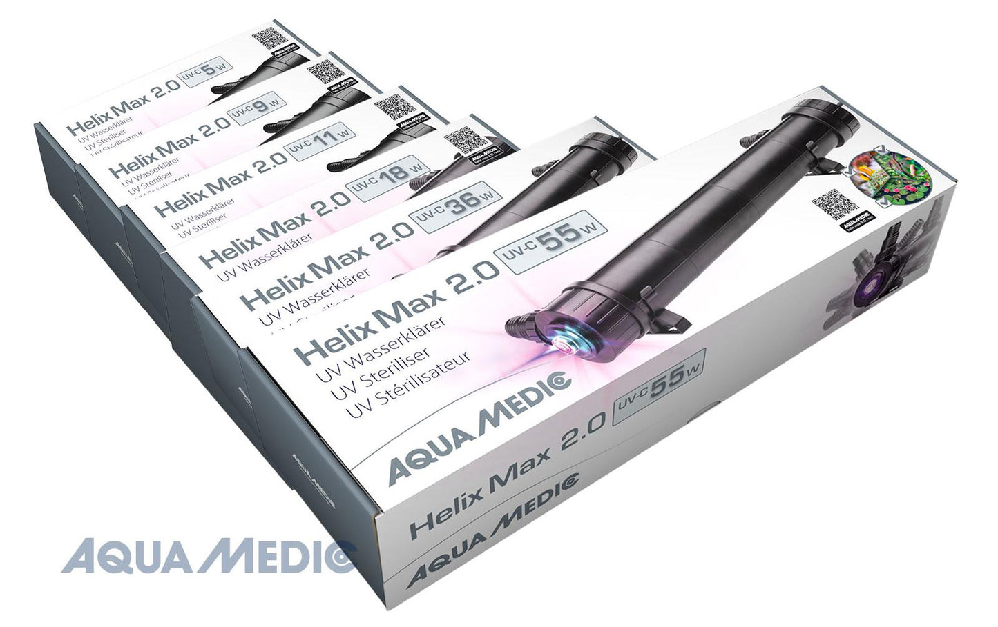 Aqua Medic Helix Max 2.0 UV-C Wasserklärer 55W