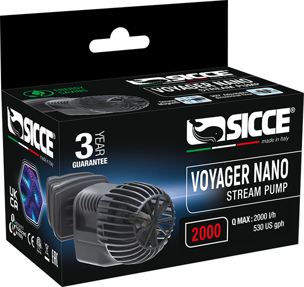 Sicce Voyager Nano 2000 Strömungspumpe (max. 2000 l/h)