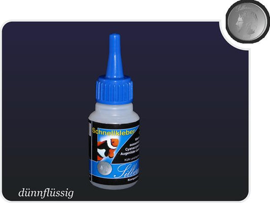 Silbermann Rapid Glue Schnellkleber dünnflüssig 20 ml Meerwasser