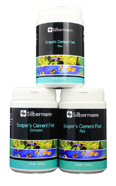 Silbermann Scaper's Cement Fast Grau 1200 g